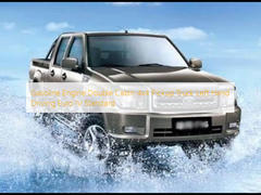 Gasoline Engine Double Cabin 4x4 Pickup Truck Left Hand Driving Euro IV Standard